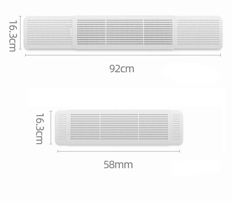 Defletor de Ar Condicionado-Ajustável-Universal